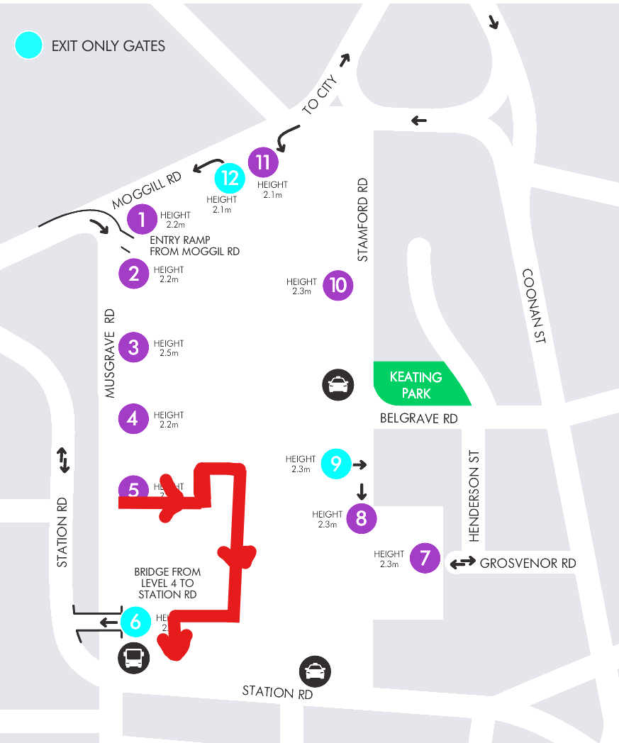 Parking-Map-Indooroopilly